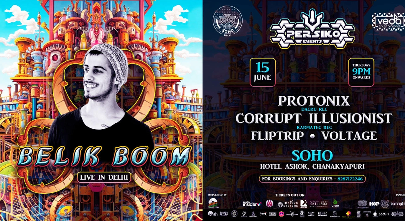 Belik Boom live @Soho-Delhi | World Music Week 2023