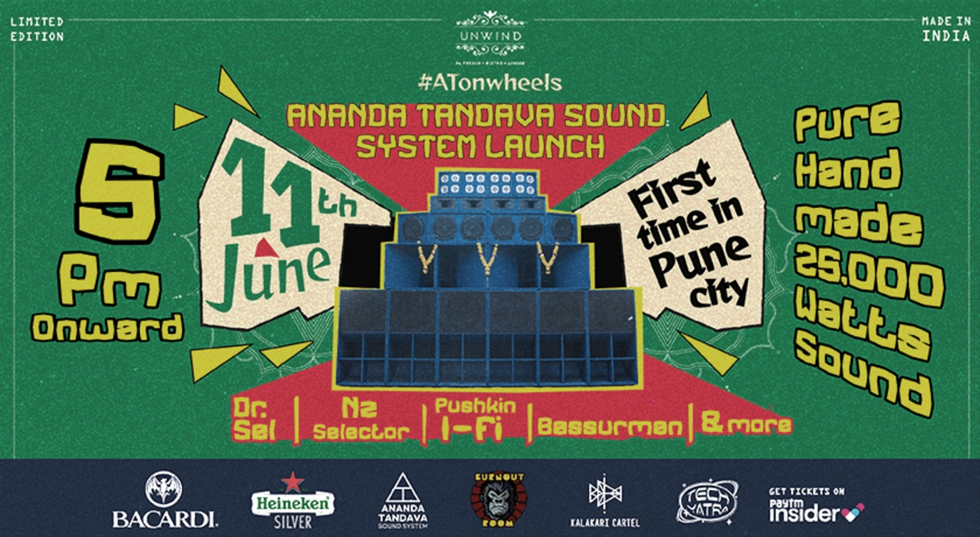 Ananda Tandava Sound System Launch ft. Dr. Sel, NZ Selector, Pushkin I-Fi, Bassurman,etc. | World Music Week 2023