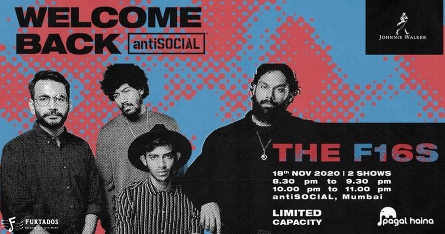 Welcome Back w/ The F16s | Live at antiSOCIAL