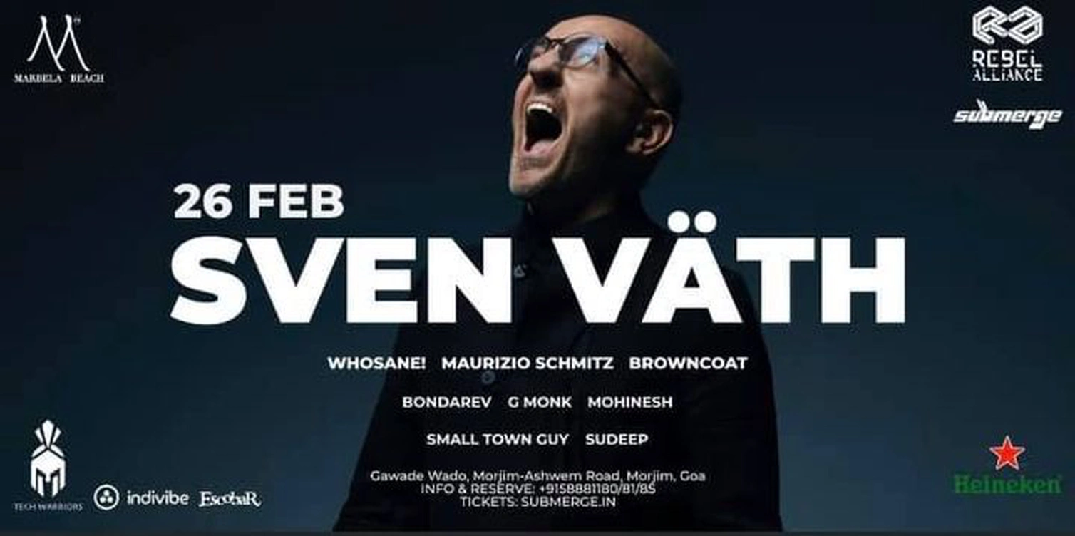Sven Väth at Marbela Beach