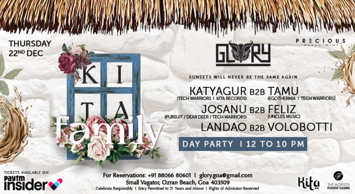 KITA FAMILY WITH KATYAGUR @ GLORYY!! | 22.12.2022 |