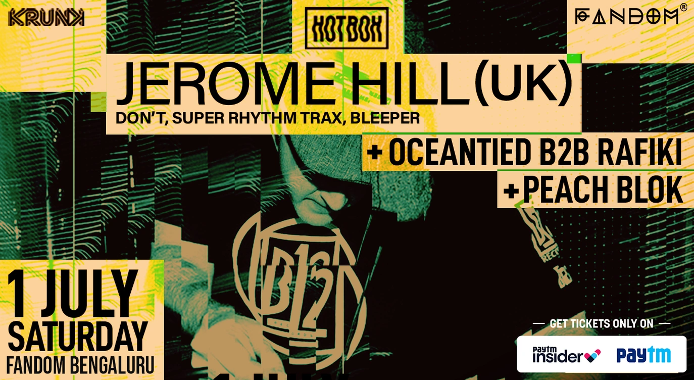 Krunk presents Hotbox ft. Jerome Hill, Oceantied b2b Rafiki