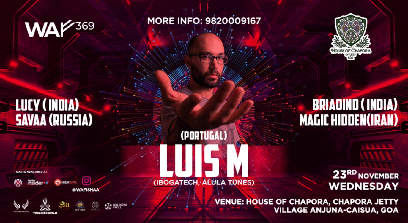 LUIS M (PORTUGAL) At HOUSE OF CHAPORA