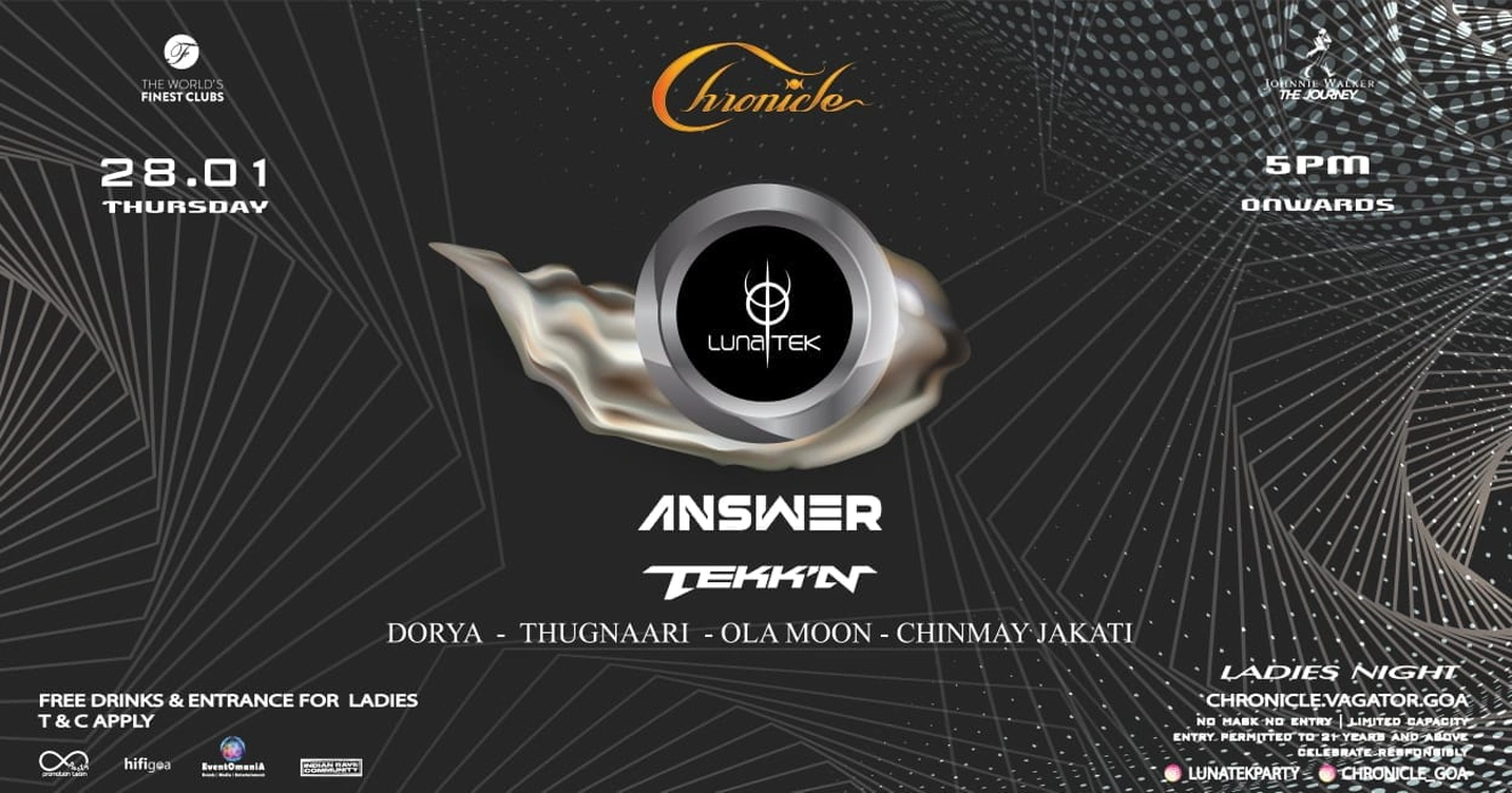 Lunatek Ladies Night ft. Answer & Tekk'n