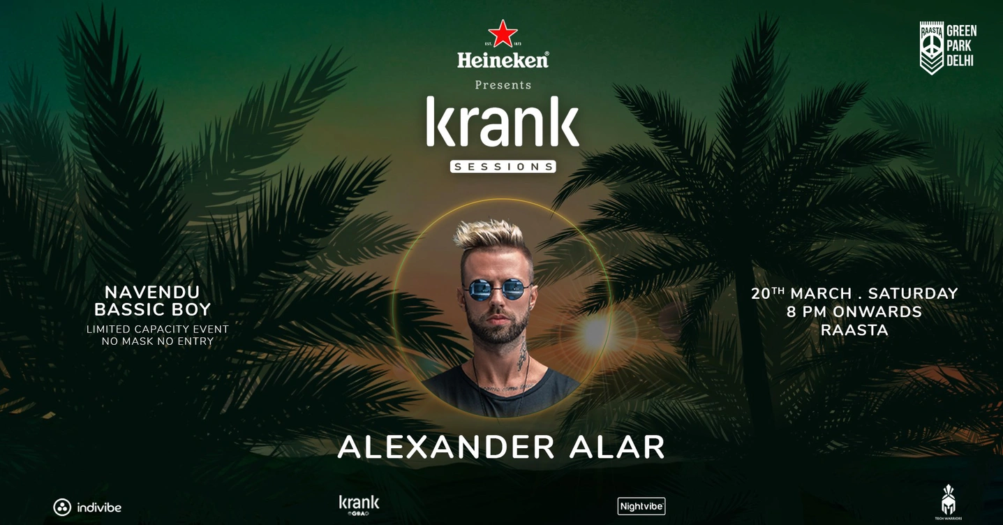 Nightvibe x Krank Sessions with Alexander Alar (Lost on You/Heinz Music)