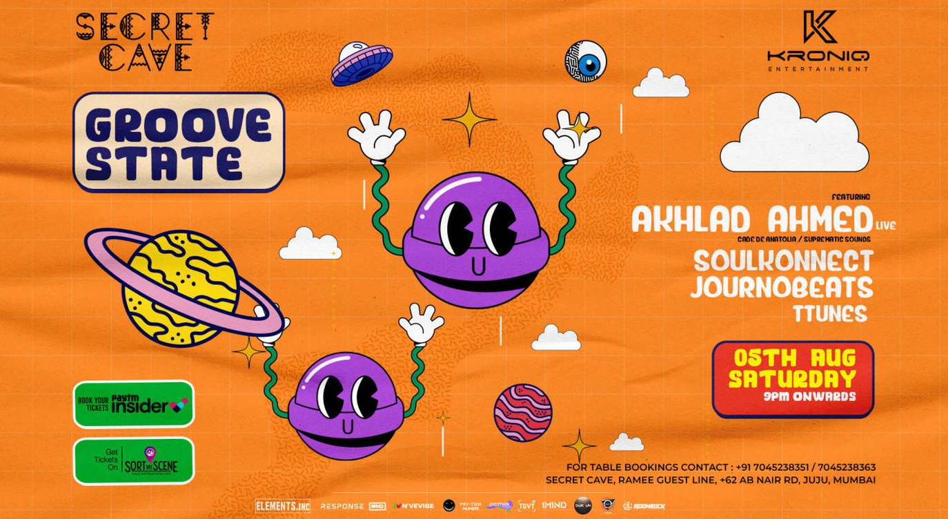 Groove State Ft. Akhlad Ahmed , Soulkonnect & Journobeats At Secret Cave