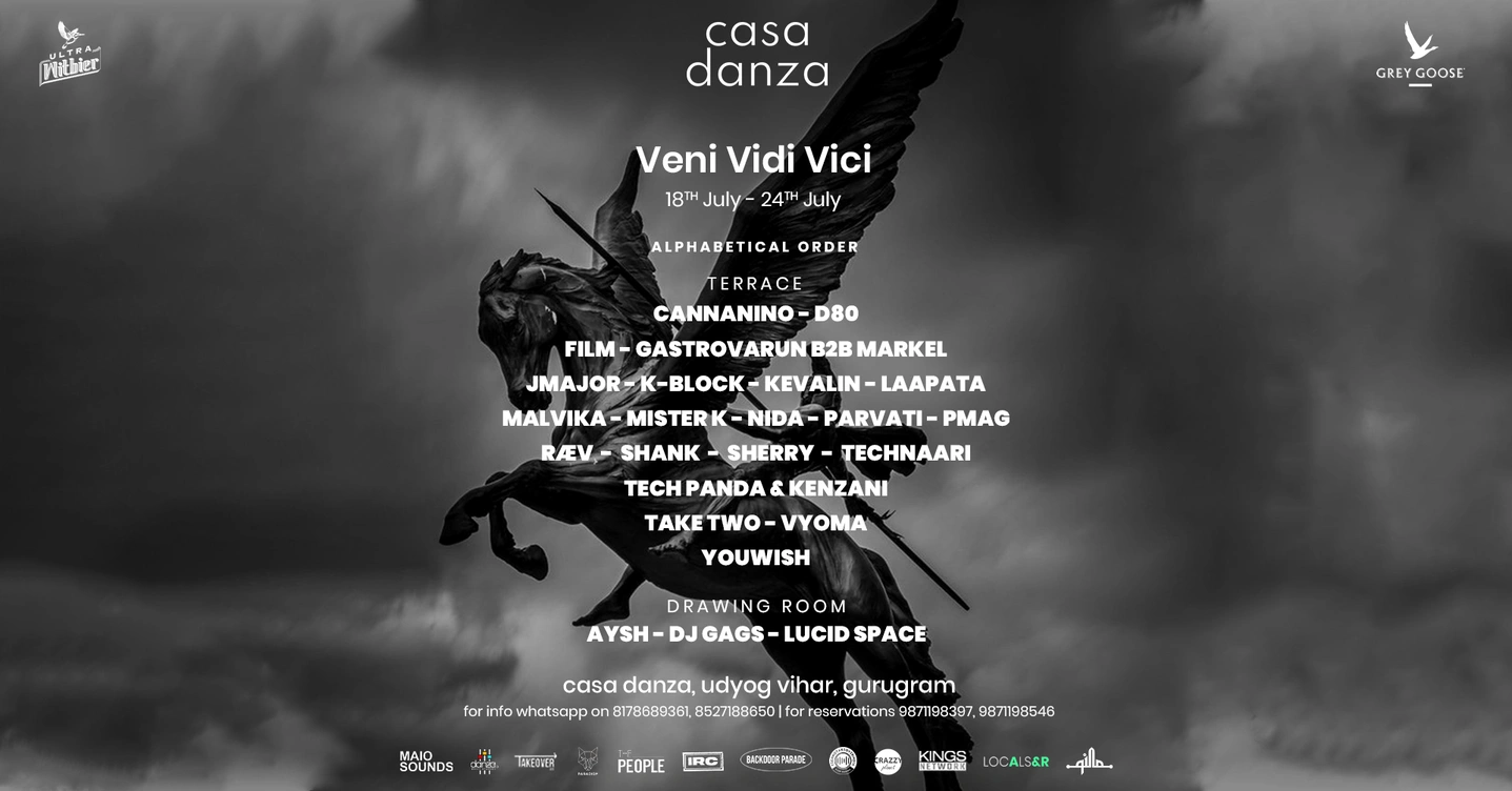 casa danza : veNi Vidi viCi