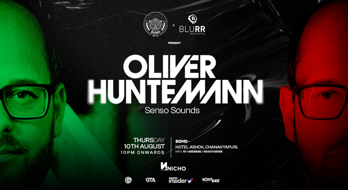 OLIVER HUNTEMANN live @Soho-Delhi