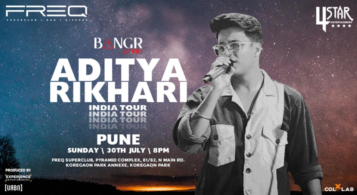 ADITYA RIKHARI - BANGR LIVE - PUNE
