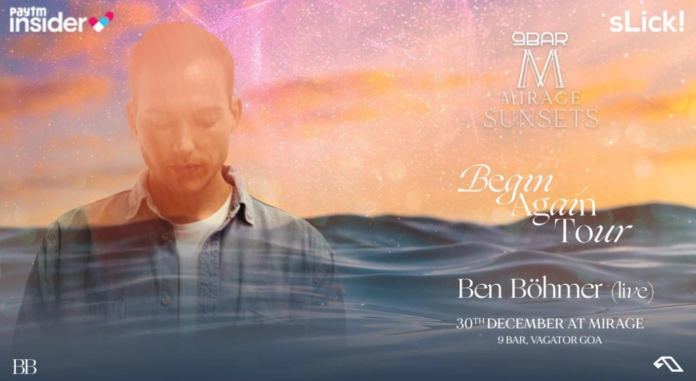 BEGIN AGAIN TOUR : BEN BOHMER LIVE IN GOA