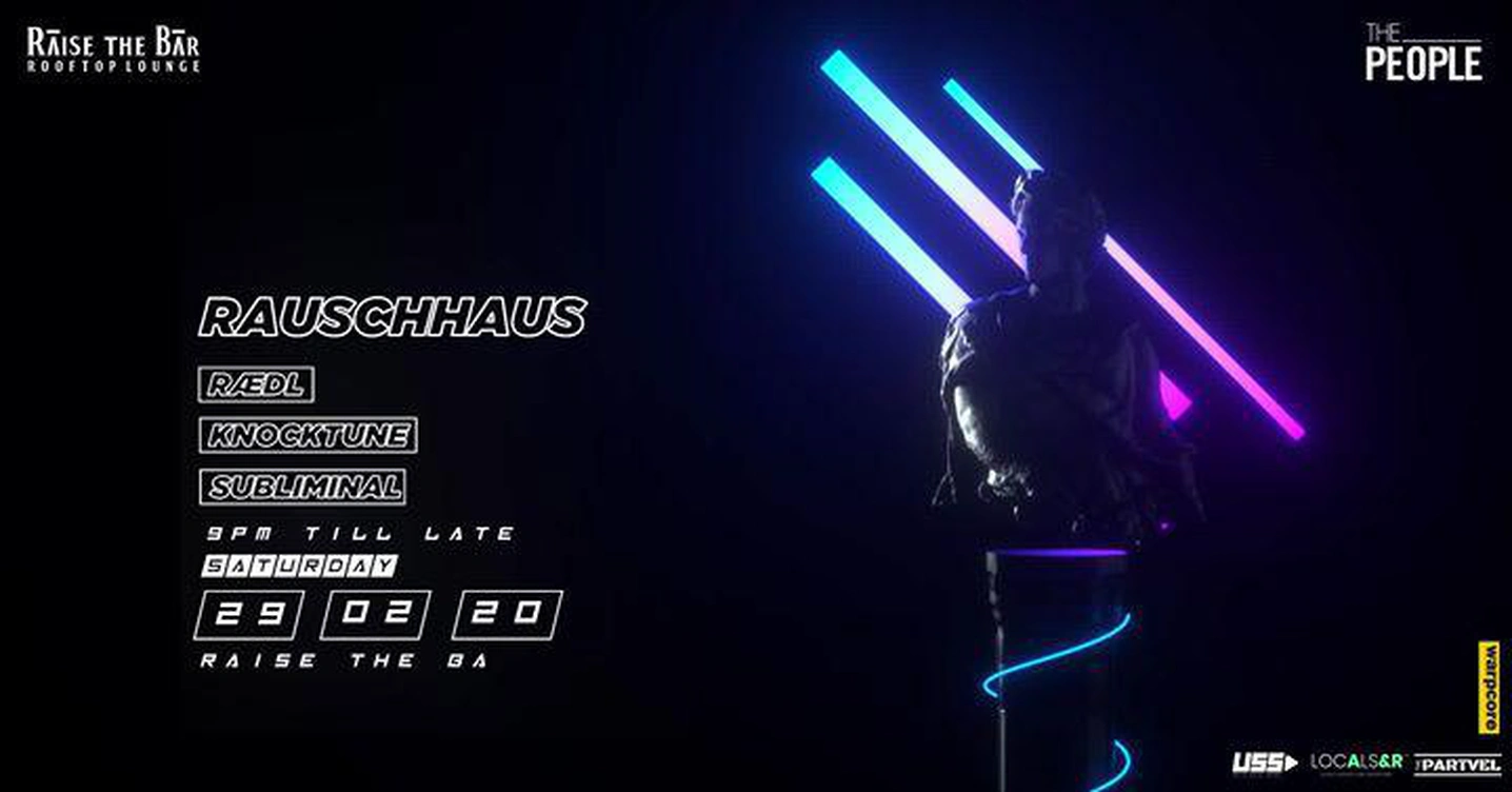 Rauschhaus (Einmusika/Parquet) | Raise The Bar