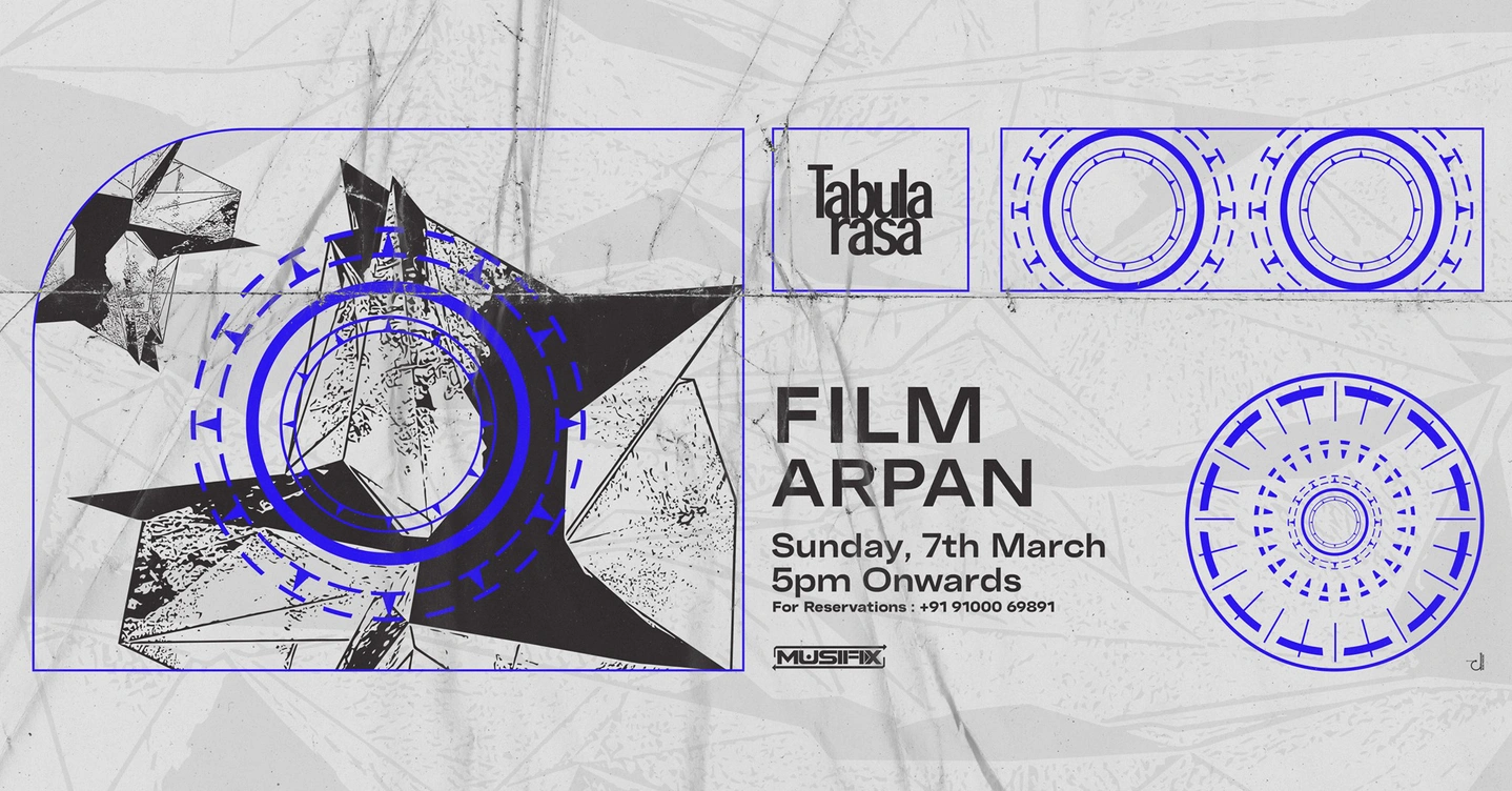 TabulaRasa Prtz :: FILM + Arpan :: Sunday 7th March :: 5pm