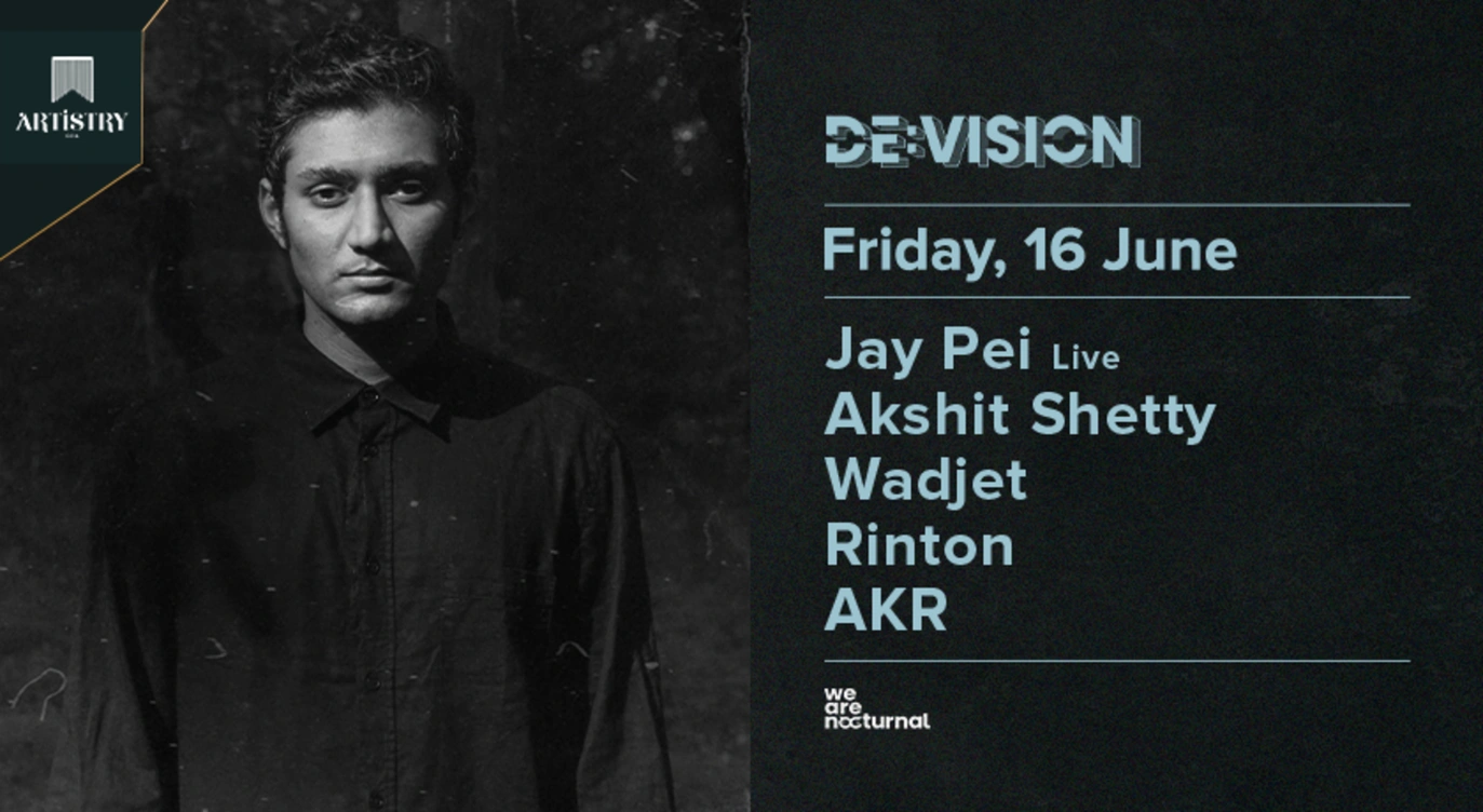 de:vision ft Jay Pei (Live) at Artistry, Goa | World Music Week 2023