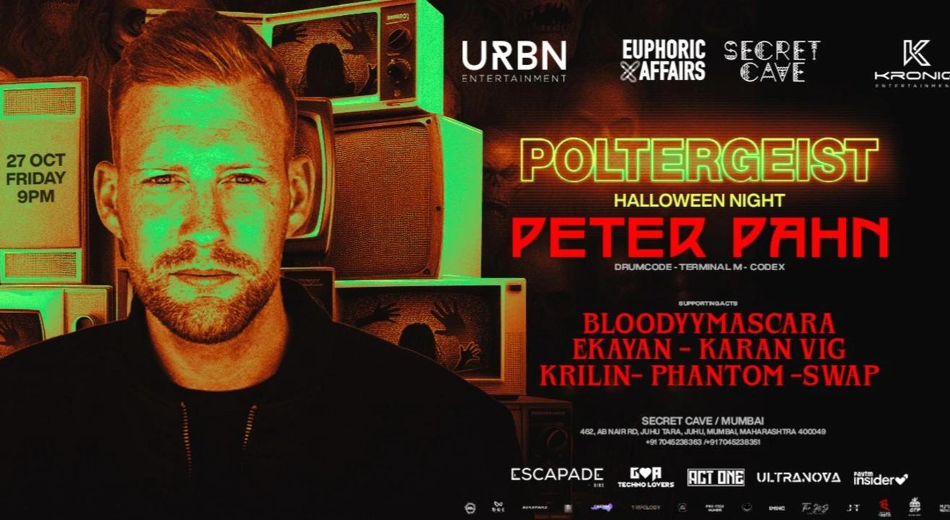 Poltergeist Halloween Night Ft. Peter Pahn at Secret Cave