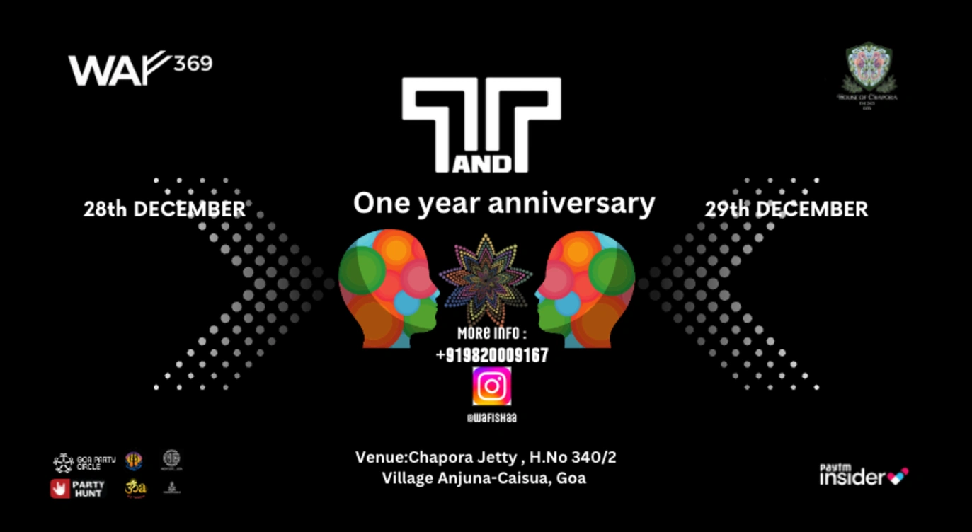 T AND T (  ONE YEAR ANNIVERSARY) at HOUSE OF CHAPORA