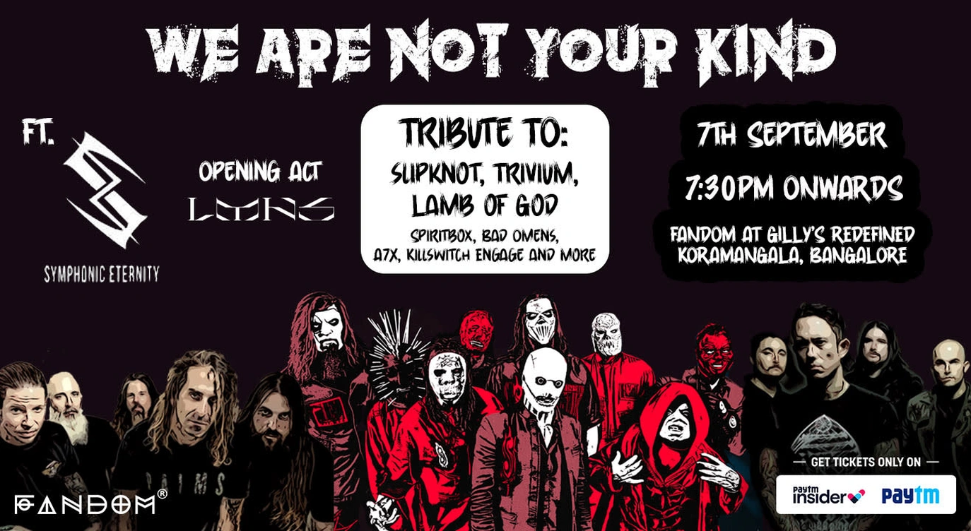 We Are Not Your Kind ft. Symphonic Eternity