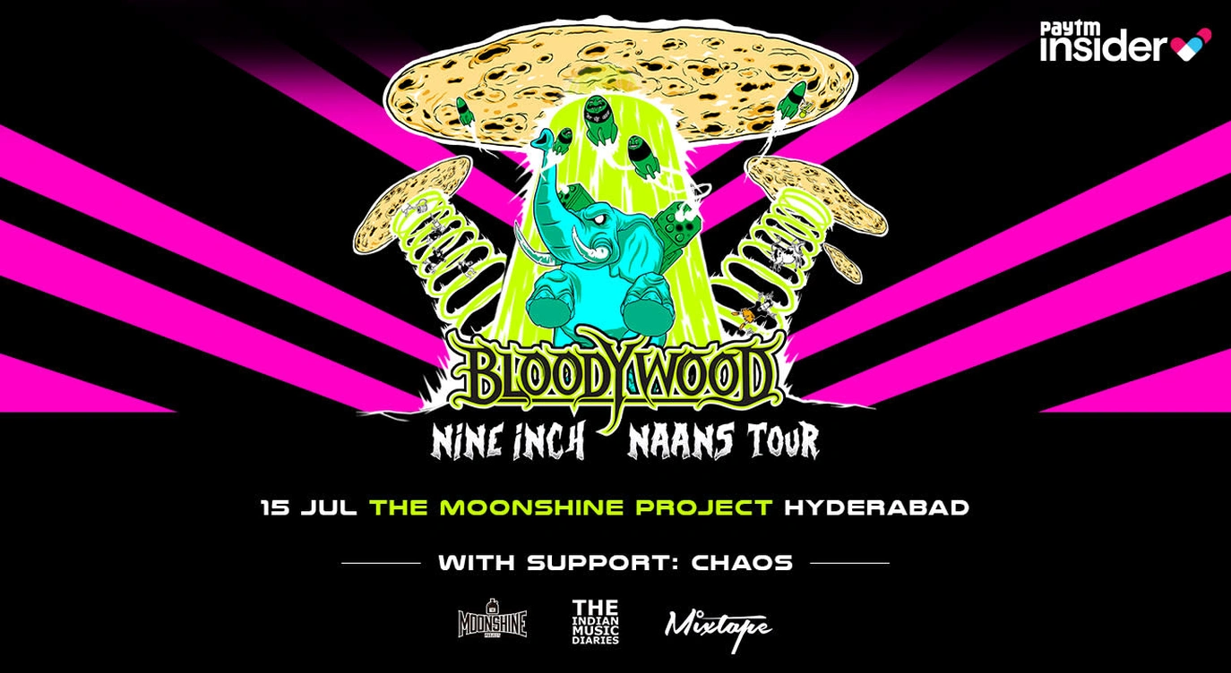 Bloodywood Nine Inch Naans India Tour 2022 - Hyderabad