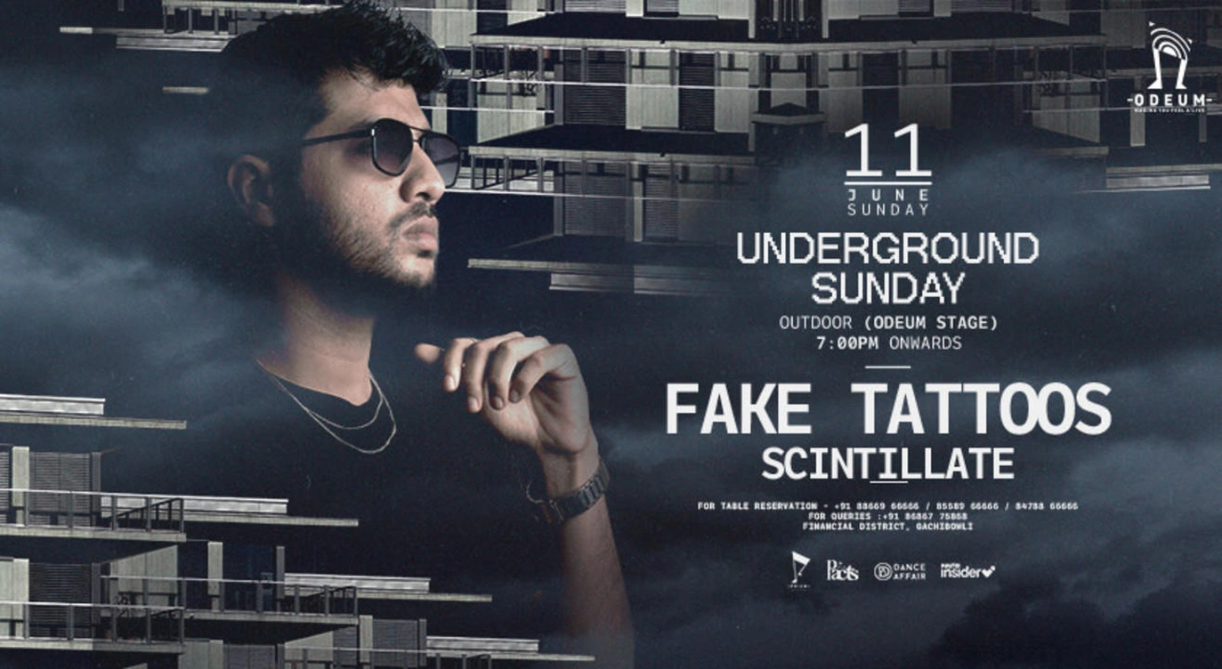 UNDERGROUND SUNDAY - W/ Fake Tattoos + Scintillate | World Music Week 2023