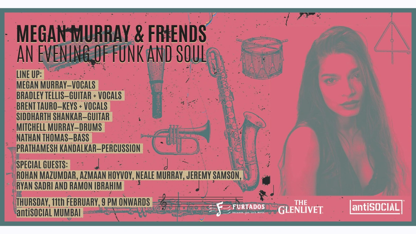Megan Murray & Friends - An Evening Of Funk & Soul | Live at antiSOCIAL