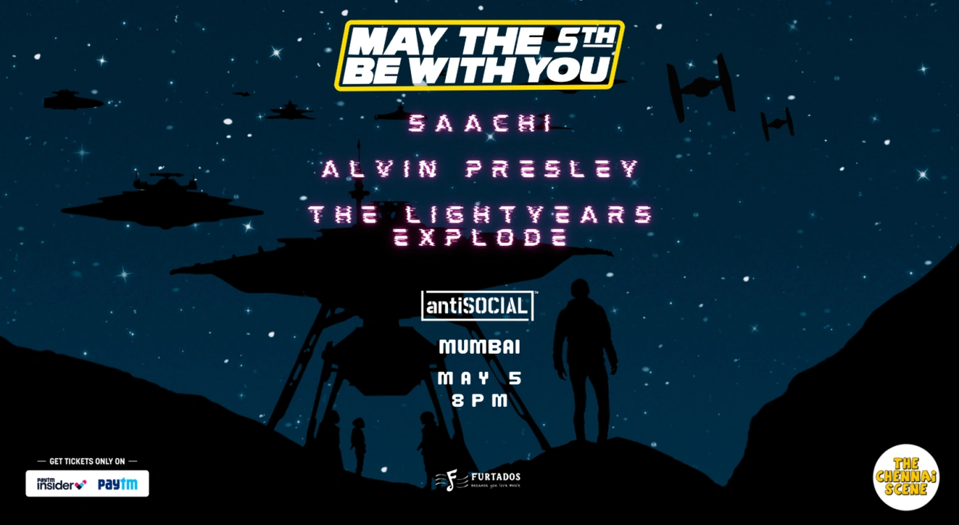 May the 5th Be With You: Saachi, Alvin Presley & The Lightyears Explode Live at Antisocial
