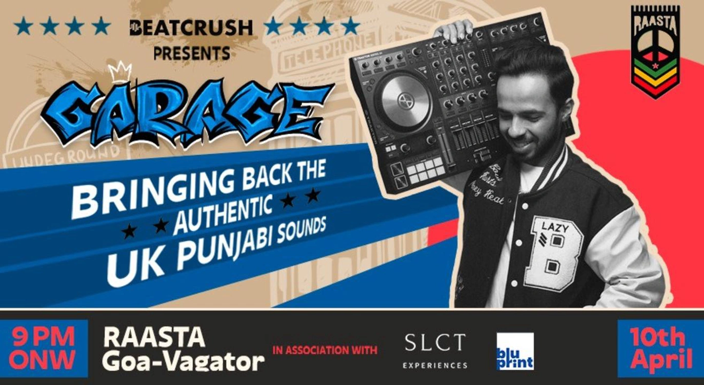BeatCrush presents Garage | Raasta Goa Vagator