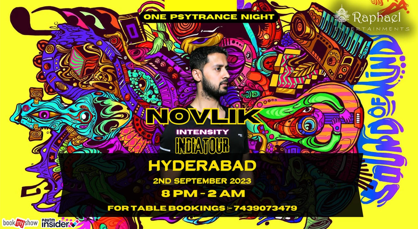 NOVLIK INTENSITY INDIA TOUR | HYDERABAD | INSOMNIAC EDM 2023