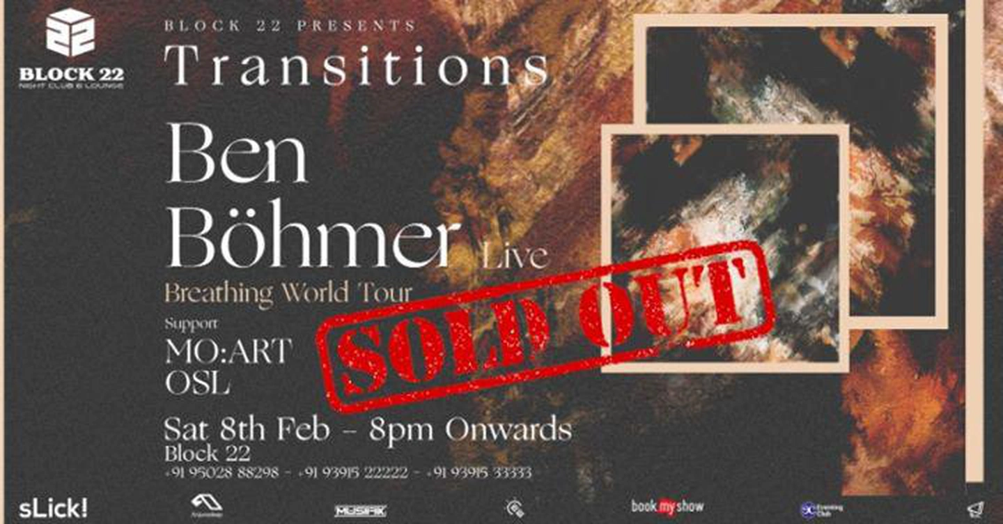 Transitions feat. Ben Böhmer (Anjunadeep) :: 8th February