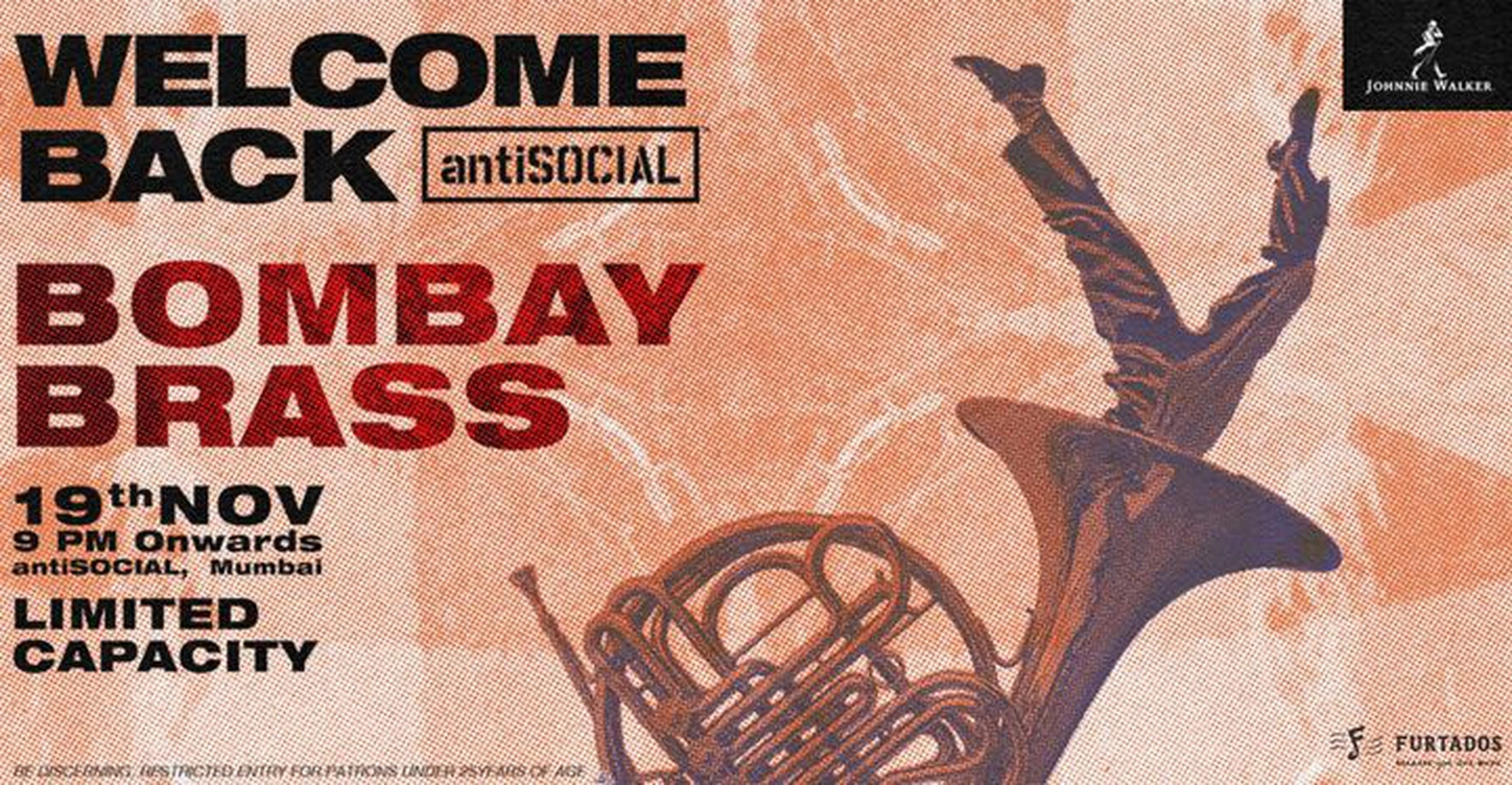 Welcome Back w/ Bombay Brass | Live at antiSOCIAL