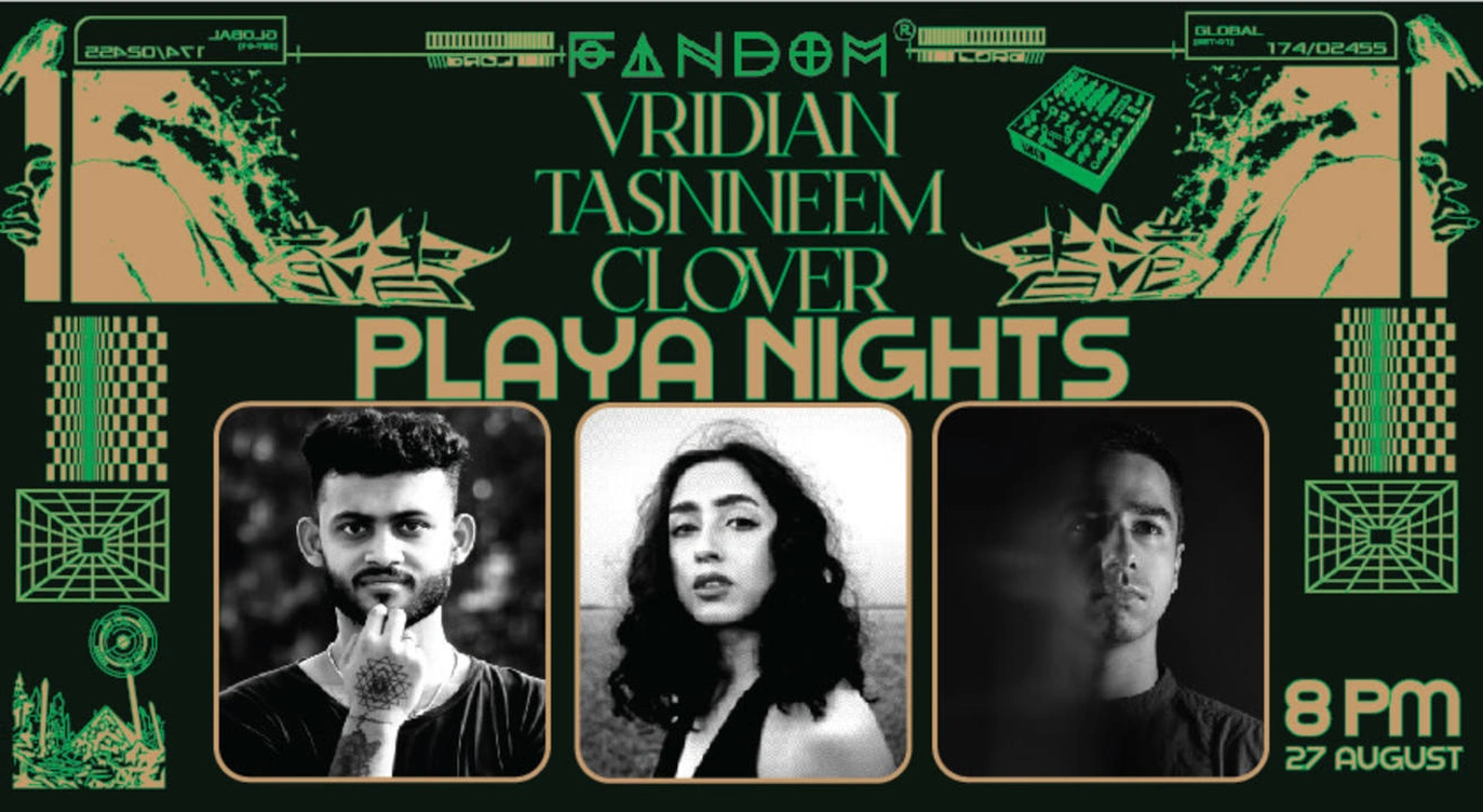 PLAYA NIGHTS ft. VRIDIAN, TASNNEEM & CLOVER
