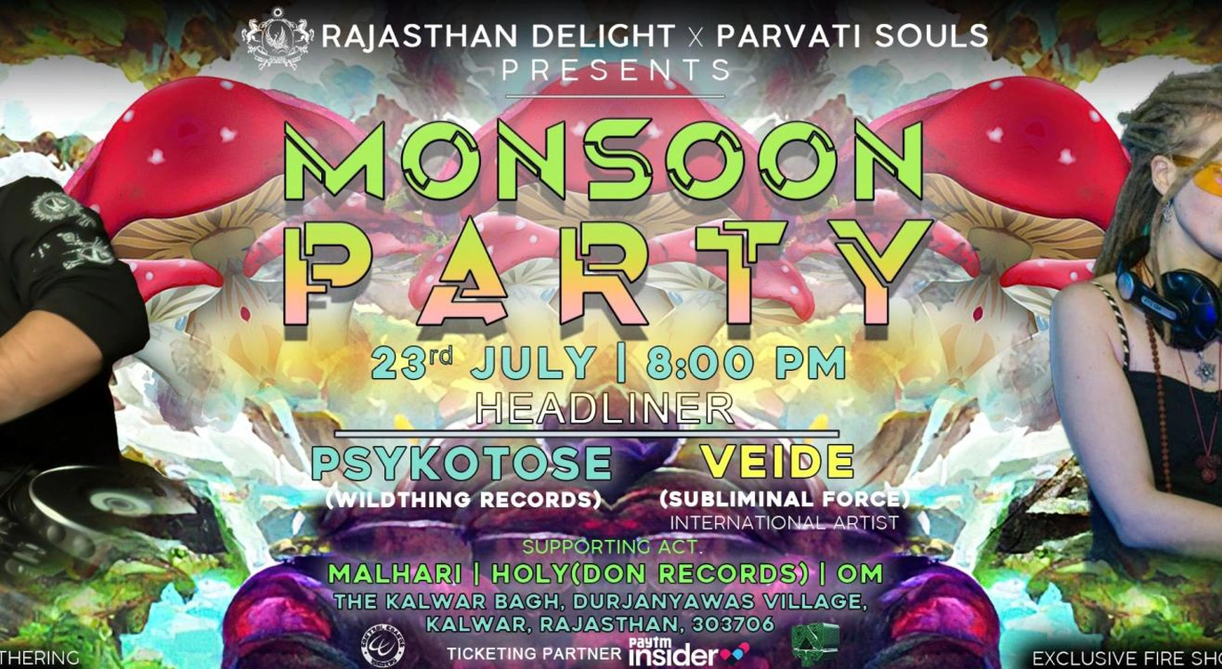 MONSOON PARTY @  THE KALWAR BAGH