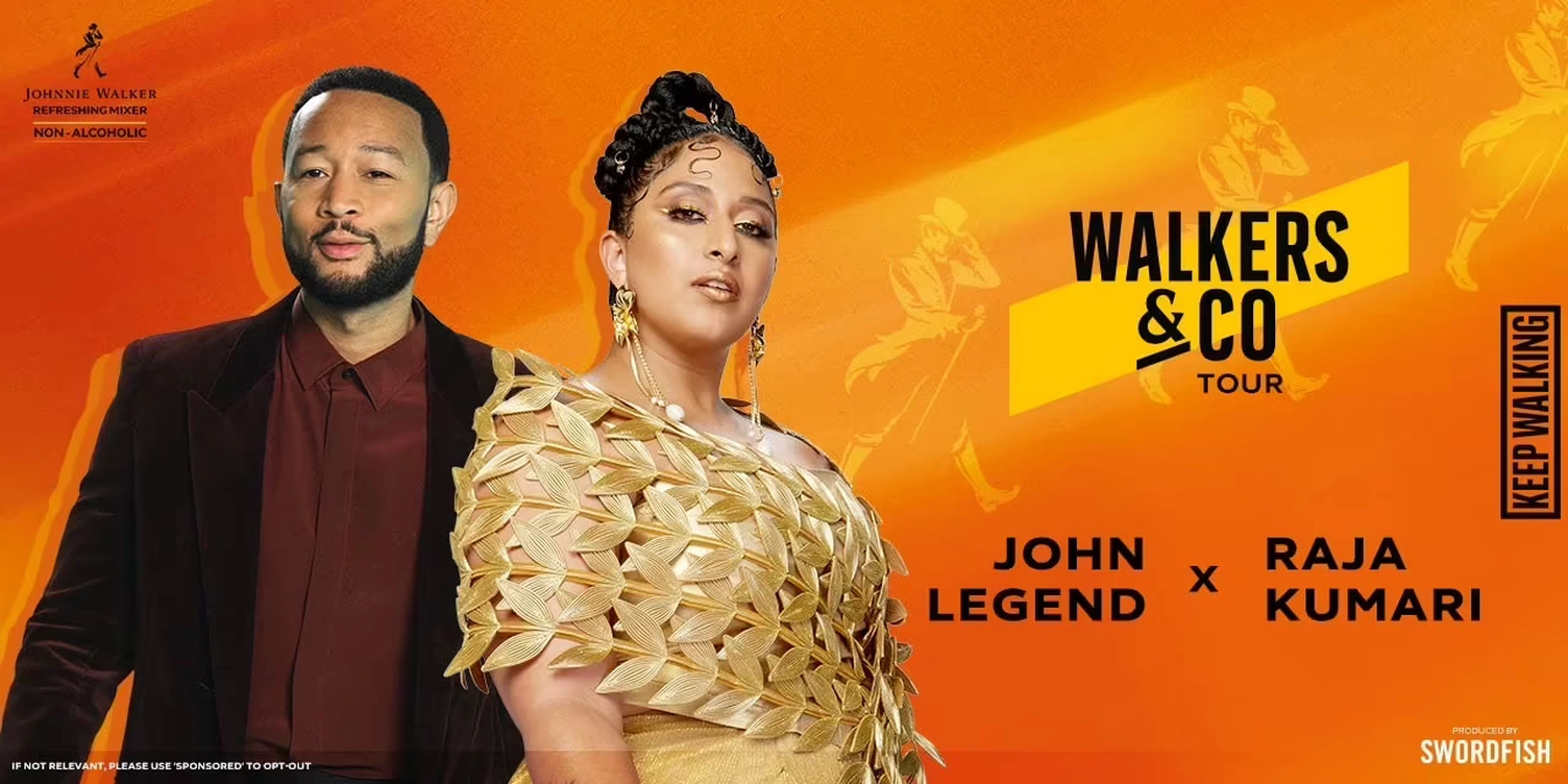 Walkers & Co: John Legend and Raja Kumari,Gurugram