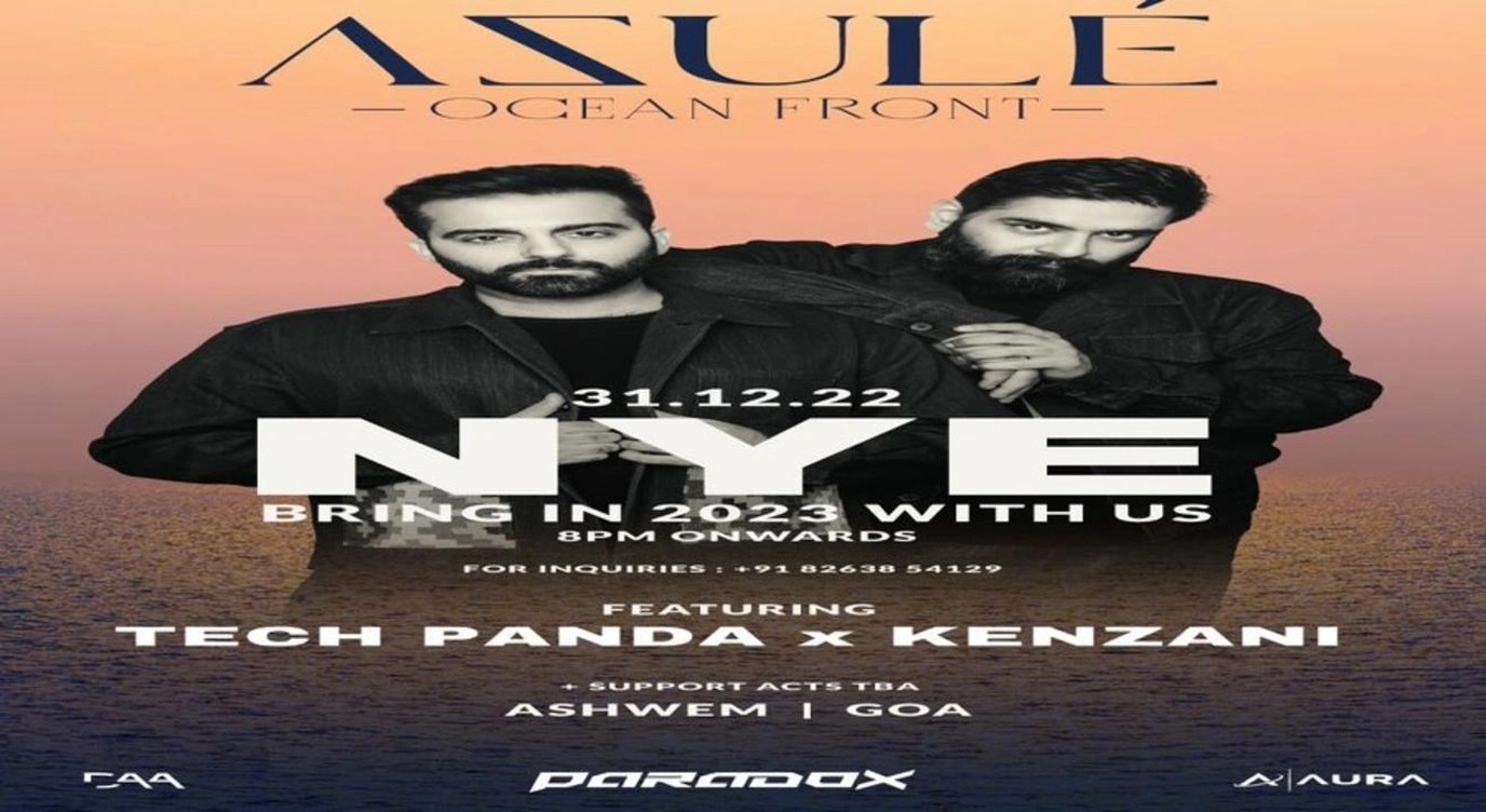 KENZANI AND TECHPANDA -- Ashwem Beach | NYE 2023