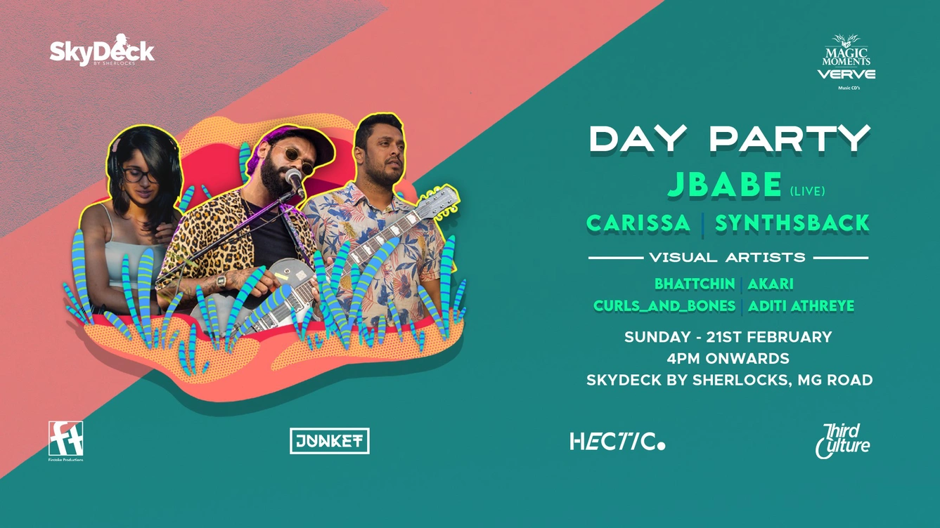 Day Party W/ JBABE(live), Synths Back & Carissa