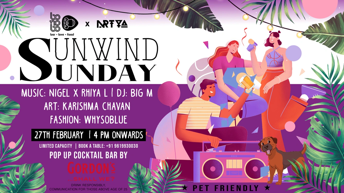 Sunwind Sunday | Bonobo x nrtya on 27th February 2022