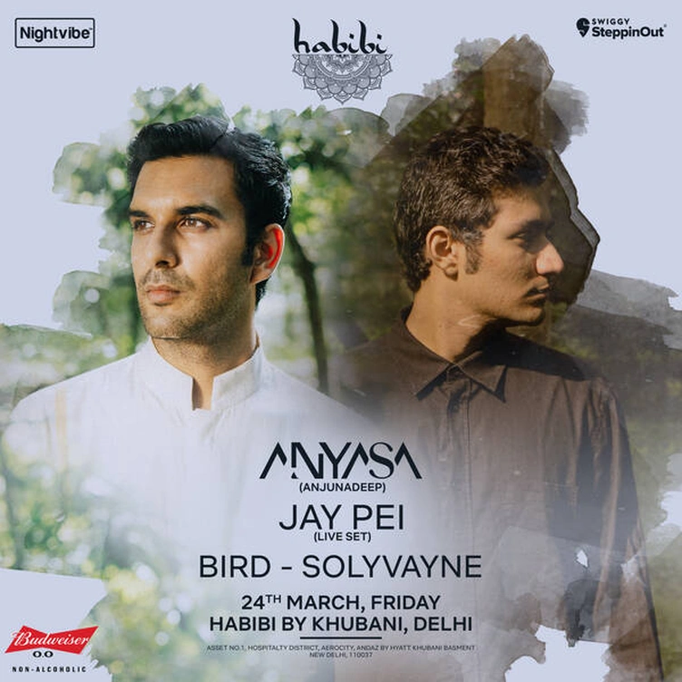 Anyasa, Jay Pei (Live) & Bird & more at Habibi