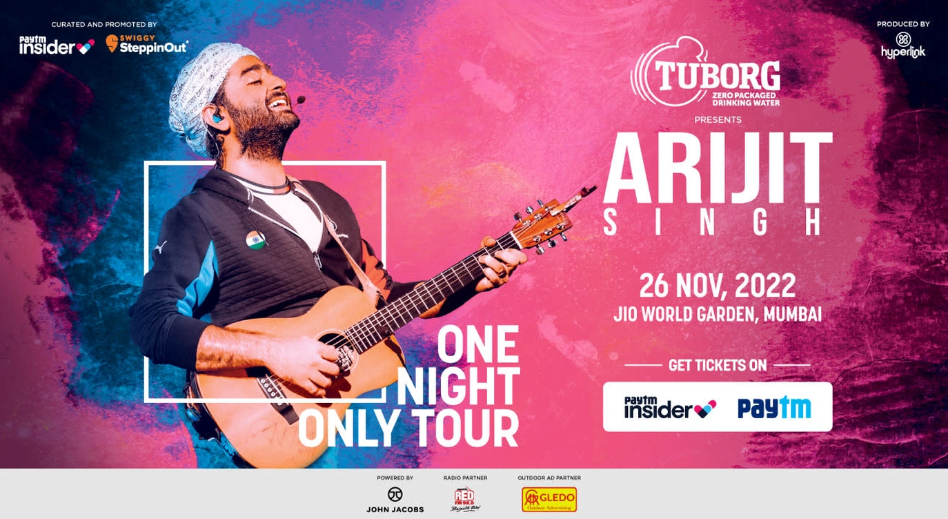 Arijit Singh - One Night Only Tour, Mumbai 2022