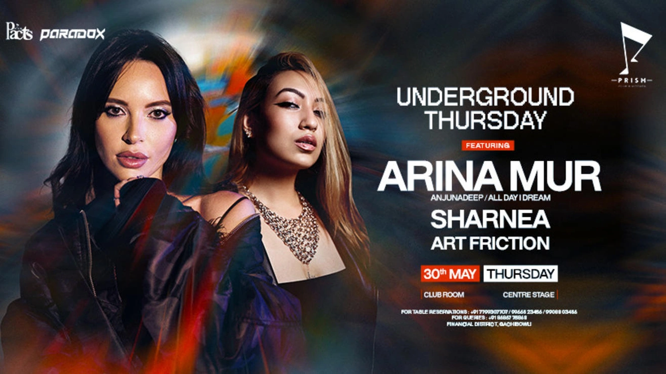 Underground Thursday - W/ Arina Mur - Sharnea - Art Fiction