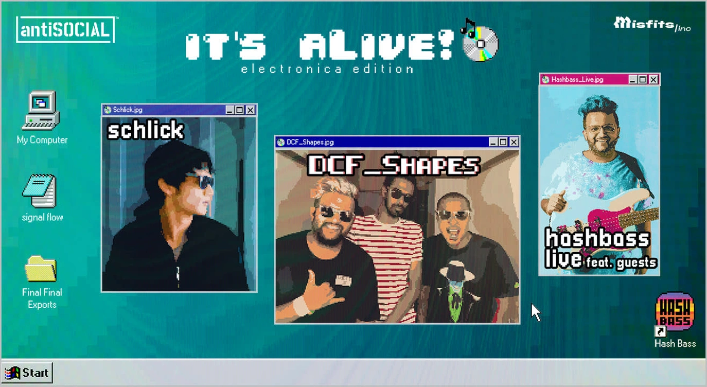 Misfits Inc. It's aLive! feat. DCF_Shapes, Hashbass Live ft. Guests & Schlick