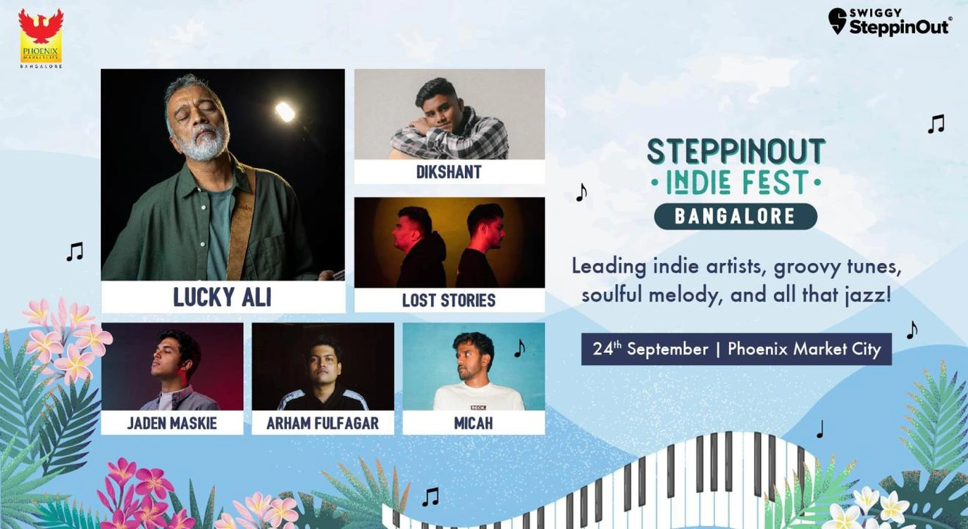 SteppinOut Indie Fest ft. Lucky Ali | Bangalore