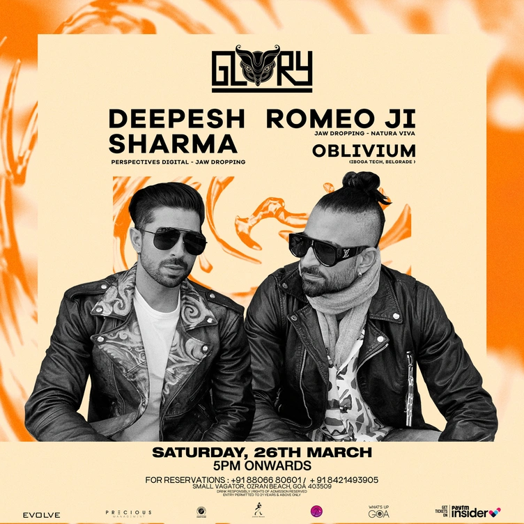 SATURDAY Night @GLORY, Goa