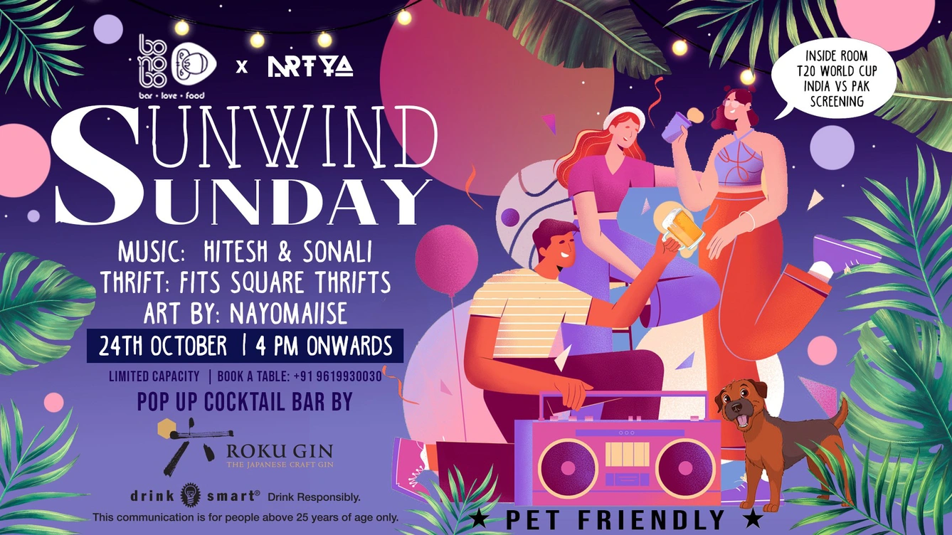 Sunwind Sunday | Bonobo x nrtya on 24th October 2021