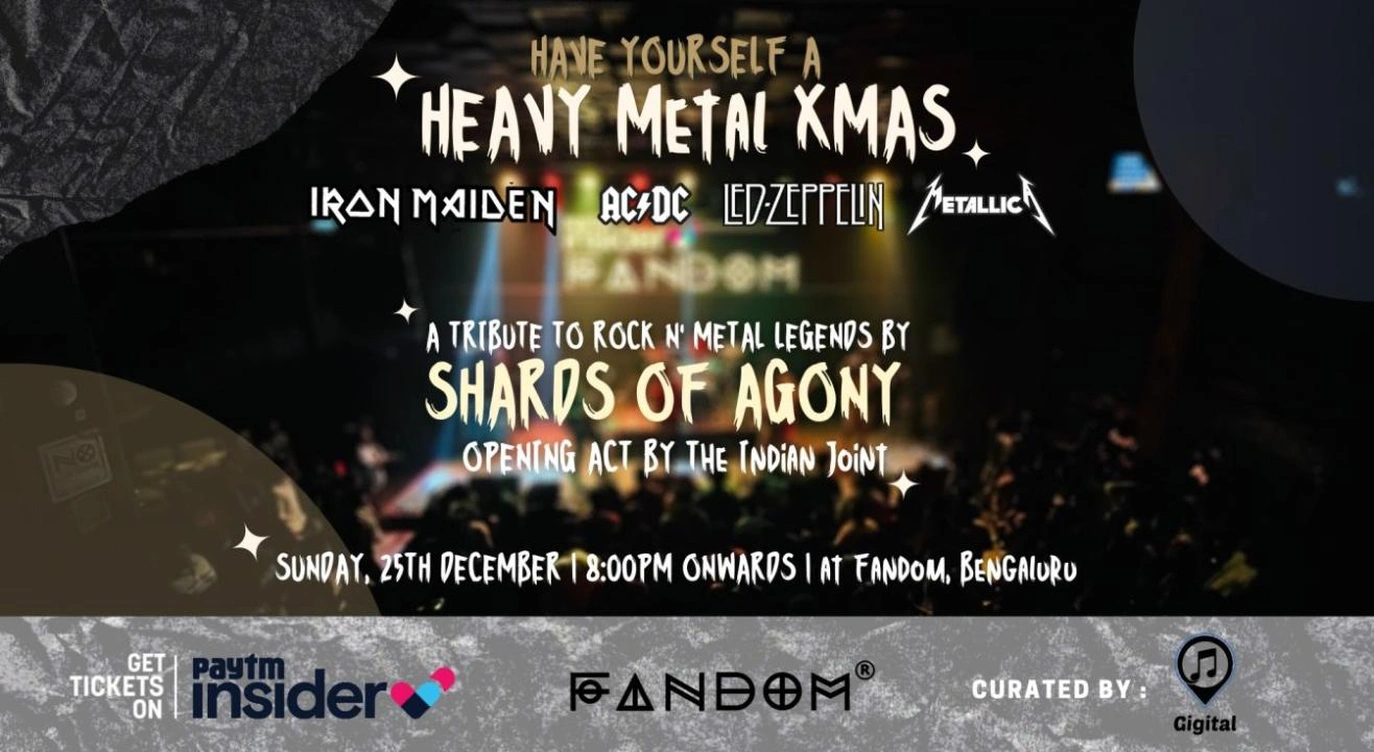 A Heavy Metal Xmas, feat. Shards of Agony | Opening act by The Indian Joint
