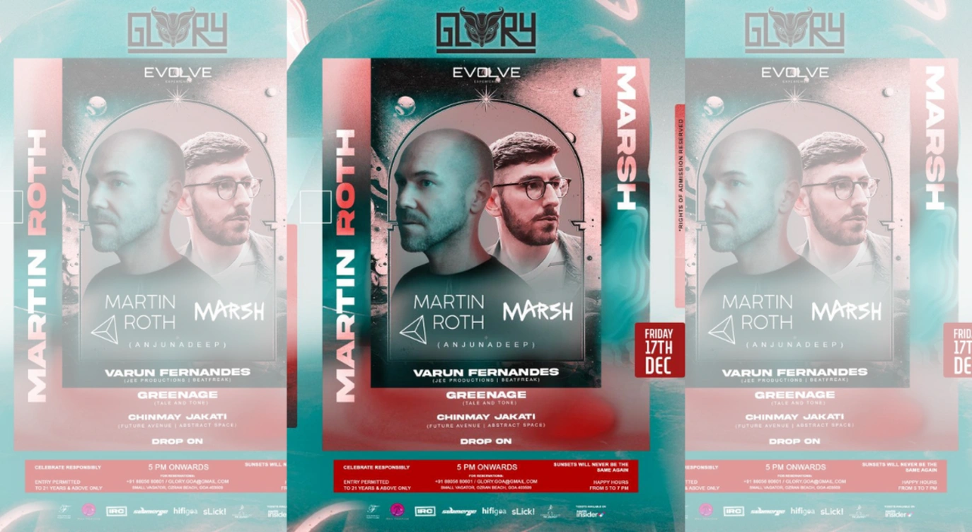 Martin Roth & Marsh @GLORY, Goa