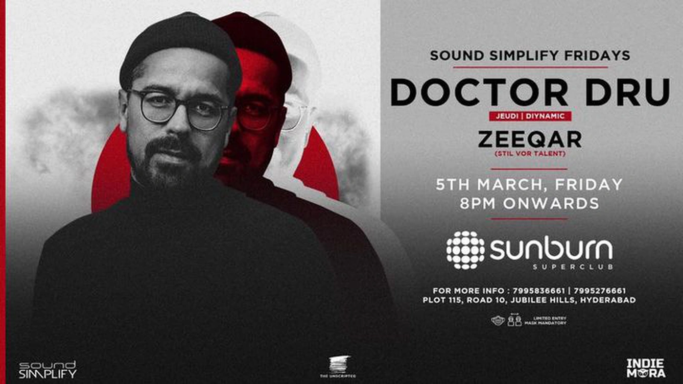 Sound Simplify Fridays w/ Doctor Dru / Zeeqar.