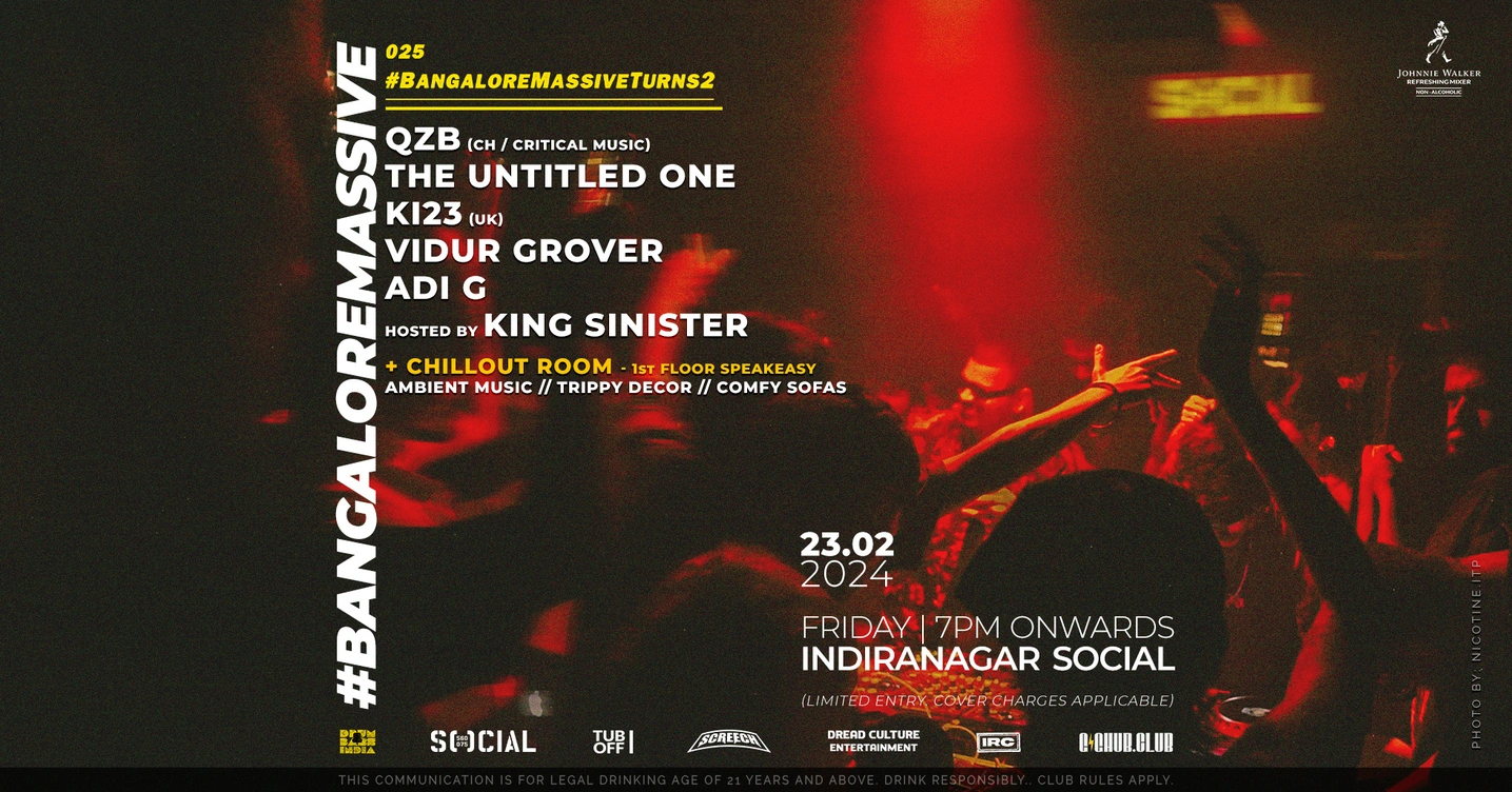 Drum and Bass India x Social presents - #BangaloreMassive 025  [#BangaloreMassiveTurns2]