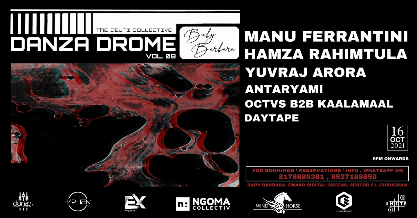 Danza Drome Vol. 8 - Manu ferrantini + Hamza + Yuvraj Arora