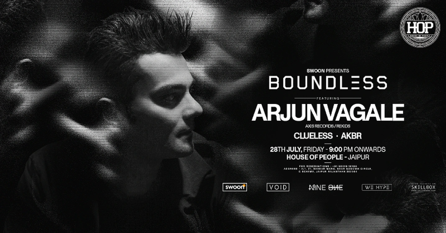 Swoon present BOUNDLESS featuring Arjun Vagale