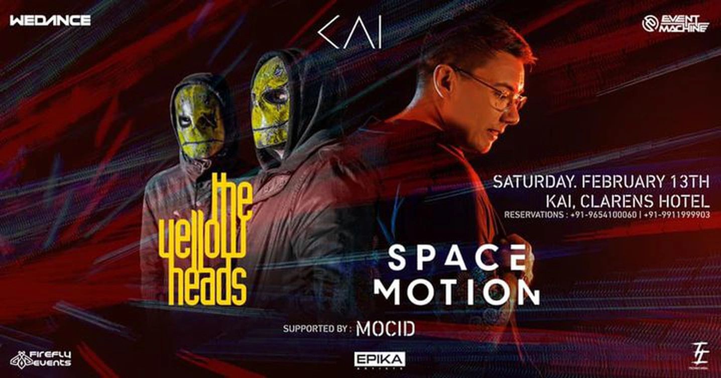 KAI Presents Space Motion and The Yellowheads