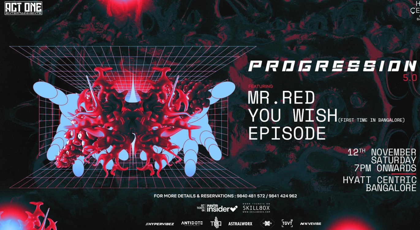 Progression 5.0 ft Mr Red, You Wish & Episode