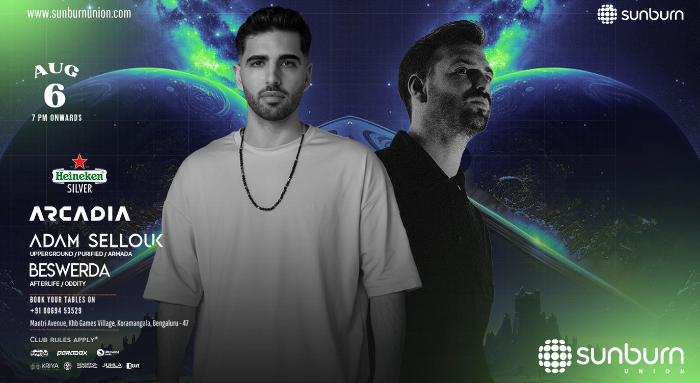 Arcadia Presents Adam Sellouk & Beswarda